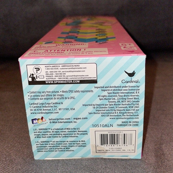 Jumbling tower game.  48 wood pieces.  Ages 5+.​ - Picture 3 of 3